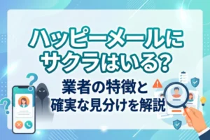 ハッピーメールにサクラはいる？業者の特徴と確実な見分け方を解説