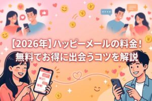 【2026年】ハッピーメールの料金！